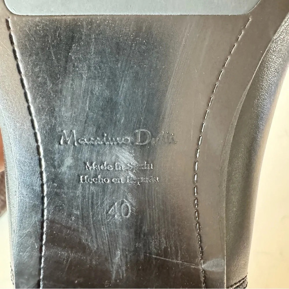 Massimo Dutti animal print black booties size: 10US/40 EU - Picture 8 of 8